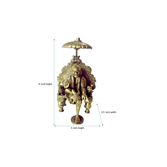 Brass sai baba 6 Inch | KBH00165