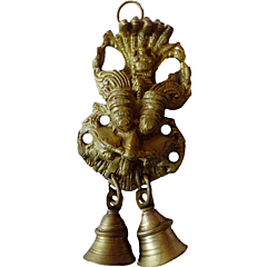 Brass Nazariyu with Lord Ganesha Wall Hanging KBH00241