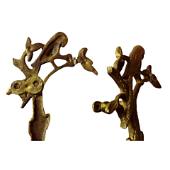 Brass Parrot Door Handle Set of 2 KBH00251