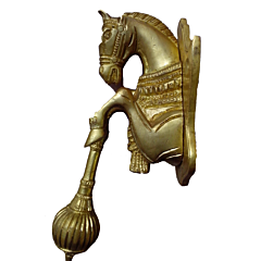 Brass Horse Door Knocker KBH00256