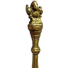 Brass Ganesha Bell KBH00293