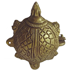 Brass Box Tortoise Feng Shui KBH00357