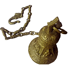 Brass Buddha Hanging Bell KBH00400