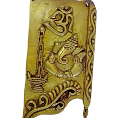 Brass Om Ganesha Hanging KBH00456