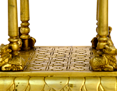 Brass Temple for Pooja Ghar KBH00507