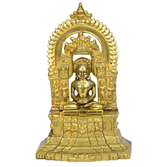 Brass Lord Mahaveer Swami Statue Idol KBH00673