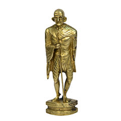 Brass Mahatma Gandhi Statue Figurine KBH00676
