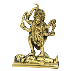 Brass Kalika Devi Medium Statue Idol KBH00714