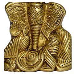 Brass Ganesha Pan Art Idol KBH00885
