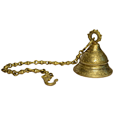 Brass Hanging Bell KBH00965