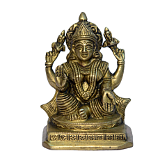Brass Laxmi Small Idol KBH00984
