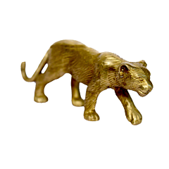 Brass Lioness Statue KBH01018