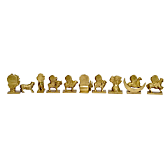 Brass 9 Planet Set KBH01021