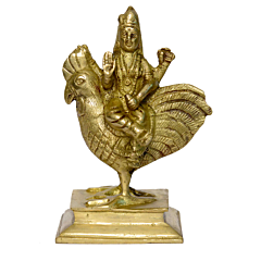 Brass Bahuchar Maa Idol KBH01026