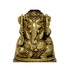 Brass Ganesha  6 Inch | KBH01040