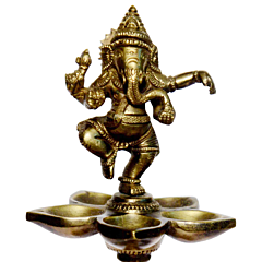 Brass Ganesha Divi KBH01057