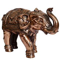 Black Metal Big Elephant KBH01079