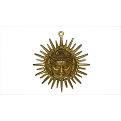 Brass Sun Wall Hanging KBH01206