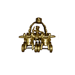 Brass Bullock Cart Showpiece KBH01223