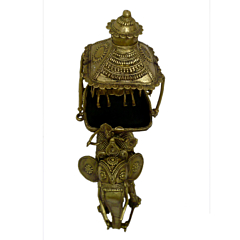 Brass Elephant Ambadi Art Masterpiece KBH01307
