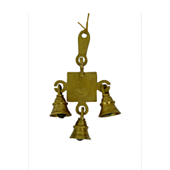 Brass Sarasvati Bell Hanging KBH01310