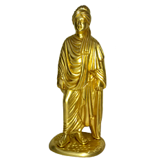 Brass Swami Vivekananda Statue KBH01357