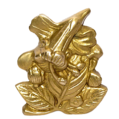 Brass Jasood Ganesha Hanging Idol KBH01433