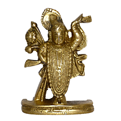 Brass Shreenathji Idol KBH01468