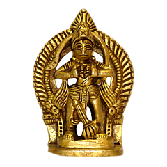 Brass Hanuman Standing Small Kaman Idol KBH01516