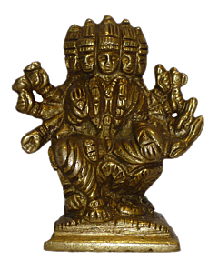 Brass Gayatri Maa Small Idol KBH01538