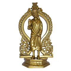 Brass Saibaba Standing with Kaman Mid Idol KBH01658