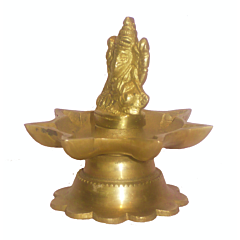 Brass Ganesha Divi Small KBH01672