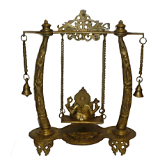 Brass Ganesha Jula Big Statue KBH02250