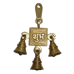 Brass Shubh Bell Hanging Medium KBH02618