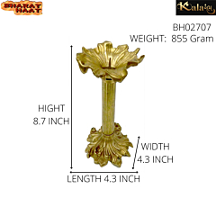 Brass Candle Stand Mid KBH02707