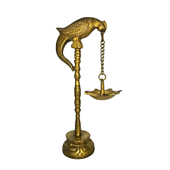 Brass Peacock Divi Mid KBH02890