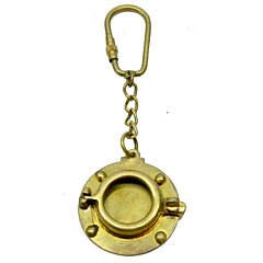 Brass Mirror Key Chain KBH03546