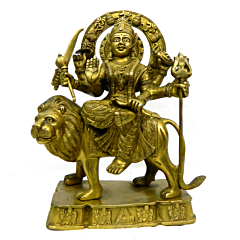 Brass Ambe Maa Statue Idol KBH03895
