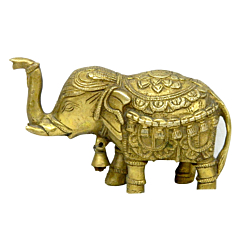Brass Elephant Decorative Figurine KBH03938