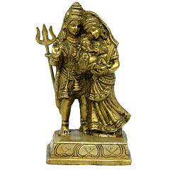 Brass Shiv Family Idol KBH03959