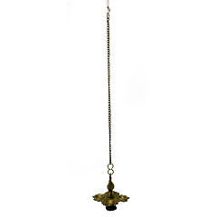 Brass Peacock Hanging Divi KBH04396