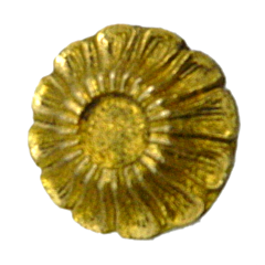 Brass Flower Door Design KBH04397