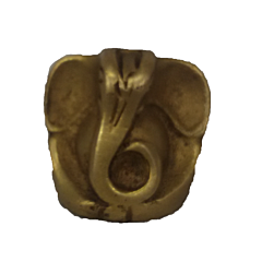 Brass Small Ganesh Kan Idol KBH04510