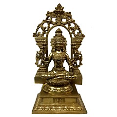 Brass Laxmi Idol KBH04523