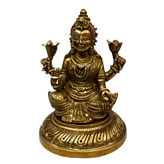 Brass Laxmi Idol KBH04528