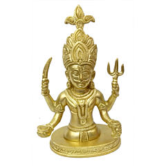 Brass Kalbhairav Idol KBH04563