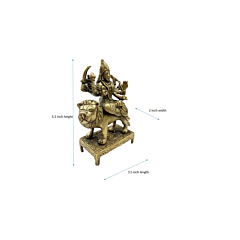 Brass Ambe Maa Collectible Statue Idol KBH04666