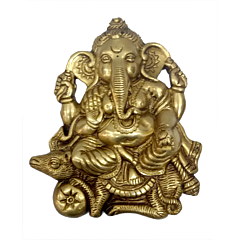 Brass Ganesh Wall Hanging KBH04701
