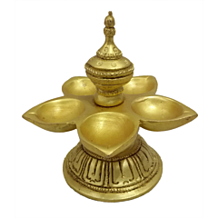 Brass Divi Round KBH04822