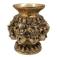 Brass Ashta Laxmi Pot KBH04835